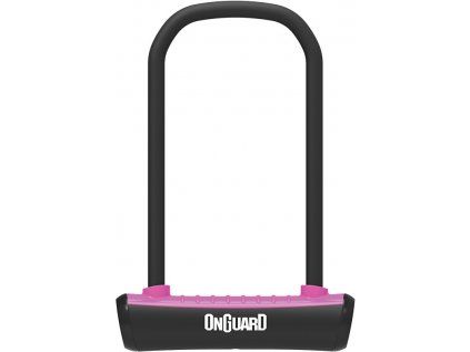 zámek ONGUARD podkova 115x230x11mm růžová (Barva růžová)