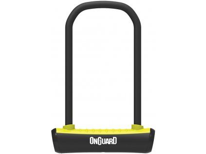 zámek ONGUARD podkova 115x230x11mm žlutá (Barva žlutá)