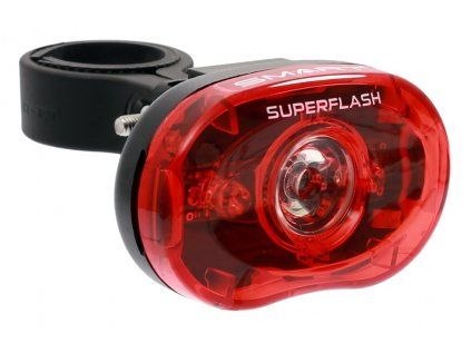 blikačka zadní SMART Superflash Taillight 0,5 W (Velikost bateriové)