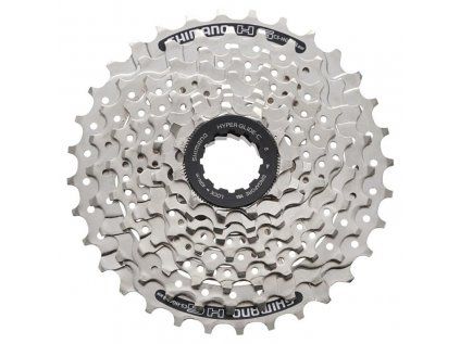 8-kazeta SHIMANO CS-HG41 11-30 zubů, stříbrná, v krabičce (Velikost 11-30)