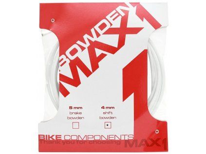 bowden MAX1 4 mm bílý balení 3 m (Barva bílá)