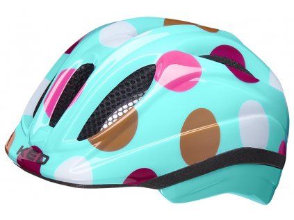 přilba KED Meggy II Trend XS dots retro 44-49 cm (Barva mint, Velikost XS 44-49 cm)