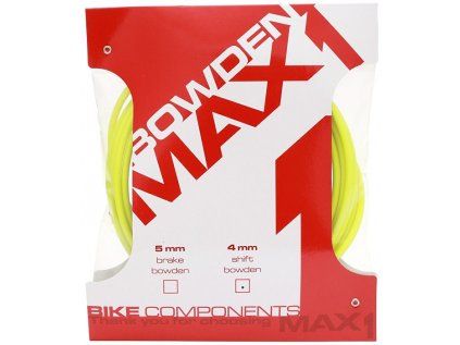 bowden MAX1 4 mm fluo žlutá balení 3 m (Barva fluo žlutá)