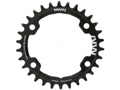 převodník MAX1 Narrow Wide SHIMANO 30z černý (Barva černá, Velikost 30z)
