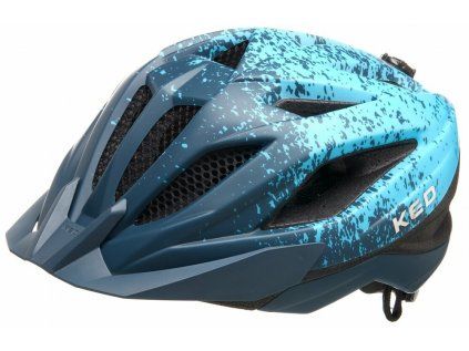 Přilba KED Street Junior Pro (Barva deep blue cyan matt, Velikost S/49-55 cm)