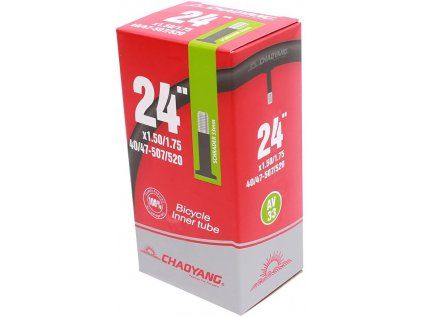 duše CHAOYANG 24x1,50/1,75 (40/47-507/520) AV 33 mm (Barva ventil AV, Velikost 24")