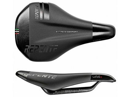 sedlo REPENTE Latus M / 142 mm / 140 g (Barva černá)