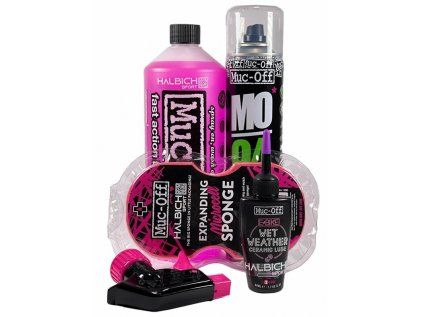 sada MUC-OFF E-Bike Clean, PROTECT & LUBE KIT - Základní sada (Velikost E-bike)