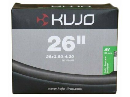 duše KUJO 26x3,80/4,20 (96/106-559) AV 33 mm (Barva ventil AV, Velikost 26")
