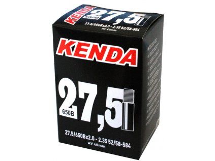 duše KENDA 27,5x2,0-2,35 (52/58-584) AV 40mm (Velikost 27,5" ventil AV 40mm)