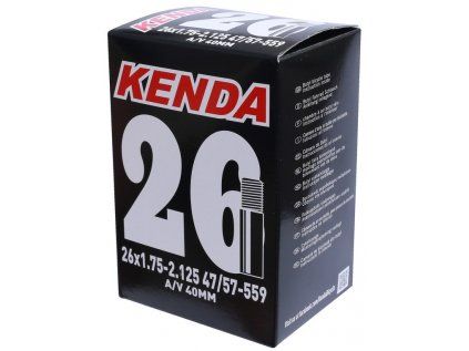 duše KENDA 26x1,75-2,125 (47/57-559) AV 40 mm (Velikost 26" ventil AV 40mm)