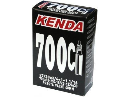duše KENDA 700x18/25C (18/25-622/630) FV 48 mm (Velikost 700C ventil FV 48mm)