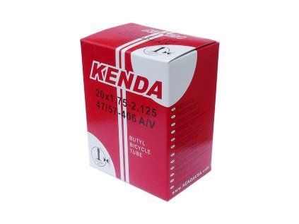 duše KENDA 12 1/2 x 2 1/4 (62-203) AV 45° 45mm zahnutý ventil (Velikost 12" ventil AV 45° 45mm zahnutý)