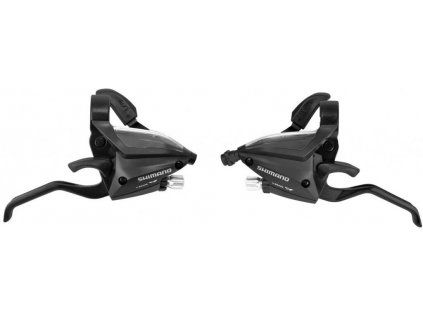 řazení SHIMANO Altus ST-EF500-7L 3x7 speed, pár,černé, v krabičce (Barva černá, Velikost 7sp)