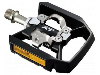pedály SHIMANO SPD PD-T8000 Deore XT s kufry SM-SH56, v krabičce (Barva černá, Velikost SPD)