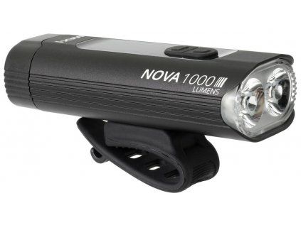 Světlo přední MAX1 Nova 1000 USB (Barva černá)