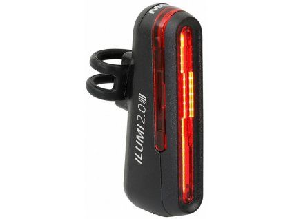 blikačka zadní MAX1 Ilumi 2.0 USB (Barva černá, Velikost dobíjecí)