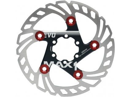 brzdový kotouč MAX1 Evo 160 mm černý (Barva 6 děr, Velikost 160mm)