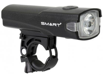 světlo přední SMART Rays 700 USB (Barva černá, Velikost dobíjecí)