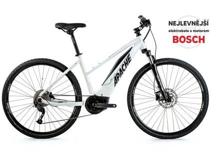 APACHE Matta 3 Bosch 28" 13,4 Ah  2023 (Barva bílá, Velikost M (17") - výška postavy od cca 157 cm do cca 182cm)
