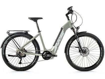 APACHE Rio Grande Bosch 27,5" šedá (Kapacita baterie 625 Wh / 16,7 Ah, Velikost Velikost: Velikost: L (19") - výška postavy od cca 172 cm do cca 189)