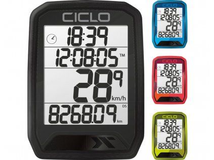 Tachometr CicloSport Protos 113 drátový (Barva Blue)