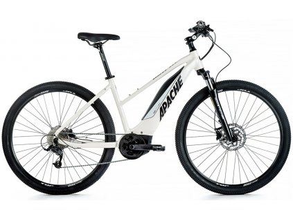 APACHE Matta 3 Bosch MTB 13,4 Ah 2023 (Barva bílá, Velikost M (17") - výška postavy od cca 157 cm do cca 182cm)