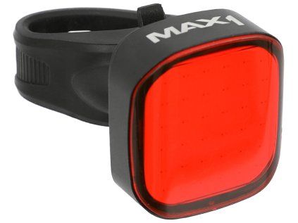 blikačka zadní MAX1 Sirius USB 25 lm (Barva černá, Velikost dobíjecí)