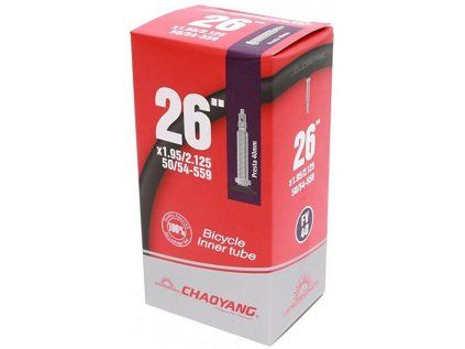 duše CHAOYANG 26x1,95/2,125 (50/54-559) FV 40 mm (Barva ventil FV, Velikost 26")