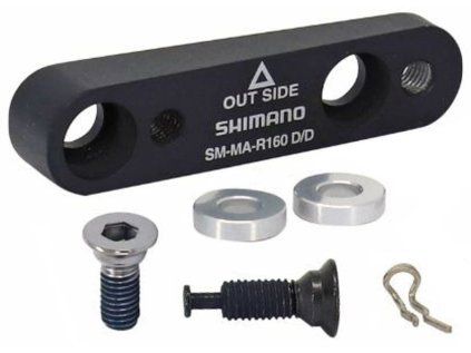 adaptér kotoučové brzdy SHIMANO SH SM-MA- DD zadní (Velikost R160)