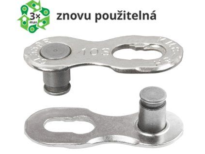 Spojka řetězu KMC 10R (Velikost 10 rychlostí, Baleno 5 kusů)
