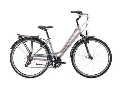 CTM FLORENCE 28" 2025 (Barva matná béžová perleť / šedá, Velikost M / 17" / 150-180 cm)