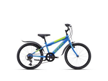 CTM SCOOBY 1.0 20" 2025 (Barva matná modrá perleť / zelená, Velikost 11" / 115-135 cm)