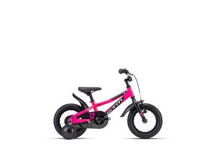 CTM BILLY 12" 2025 (Barva růžová / černá, Velikost 6,5" / 80-110 cm)