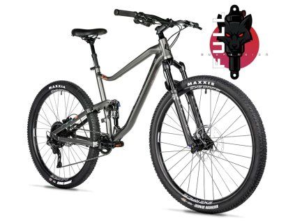 Leader Fox Trion 29" 2026 (Barva GREY SHINY, Velikost 17,5")
