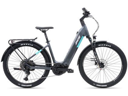 APACHE Rio Grande Bosch CX 27,5" Touring antracitová (Kapacita baterie 800 Wh / 22,2 Ah, Velikost M(17") -od 165 cm do cca 178 cm)