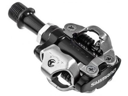 pedály SHIMANO SPD PD-M540 černé s kufry SM-SH51, v krabičce (Barva černá, Velikost SPD)