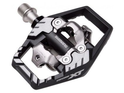 pedály SHIMANO XT SPD PD-M8120 s kufry SM-SH51 s klecí, v krabičce (Barva černá, Velikost SPD)