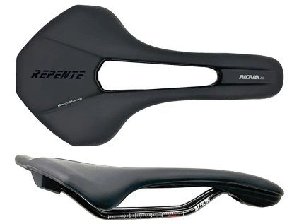 Sedlo REPENTE Nova 2.0 Aeron / 142 mm / 230 g (Barva černá)