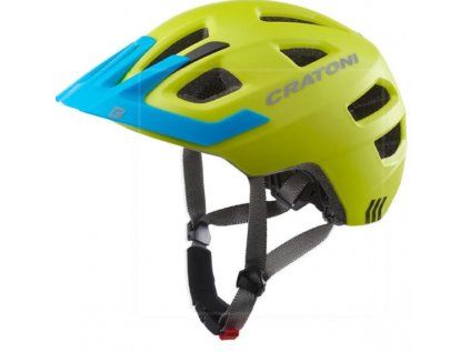Dětská helma CRATONI Maxster Pro (Barva Lime/Blue Matt, Velikost S/M (51-56cm))