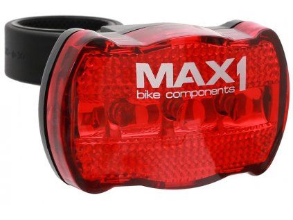 blikačka zadní MAX1 Basic Line 3 LED (Velikost bateriové)