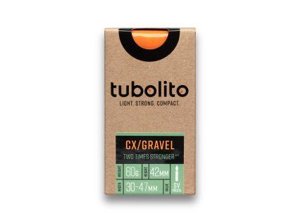 Duše TUBOLITO CX/Gravel 700x32/50C (Typ ventilu SV60)