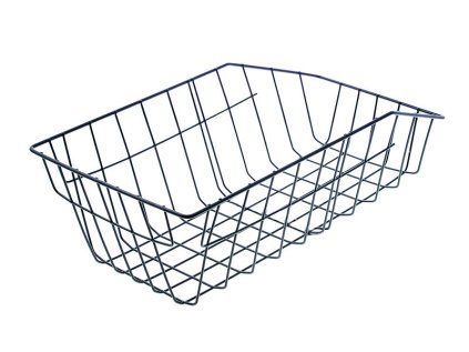 Košík ocelový na nosič malý, s binderkou