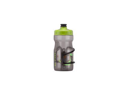 Láhev s košíkem CTM Kaito 0,4 l (Barva šedá)