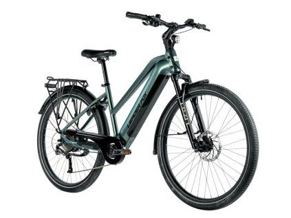 Leader Fox SANDY dámské 28" 20 Ah 2024 (Barva GREEN BOTTLE, Velikost 16,5")