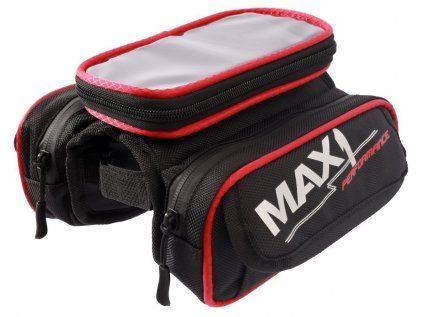 brašna MAX1 Mobile Two červeno/černá (Barva červená)