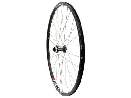 zapletené kolo 26" MAX1 Disc Center lock přední černé/stříbrné (Barva černá, Velikost 26")