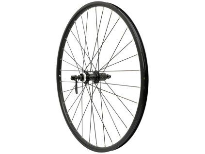 zapletené kolo 27,5" SHIMANO Disc CL zadní 8-11sp. černé (Barva černá, Velikost 27,5")