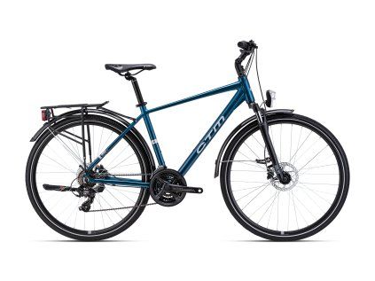 CTM TRANZ 1.0 trek 28" 2026 (Barva modrá matná, Velikost 21")