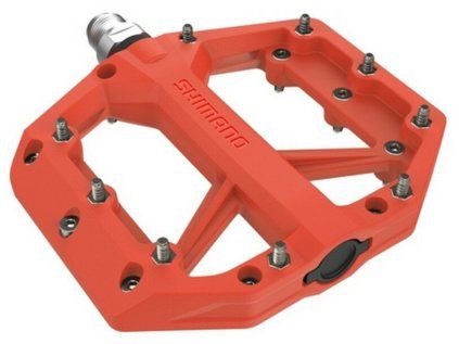 Pedály SHIMANO PD-GR400 Flat BMX, DH (Barva červená)